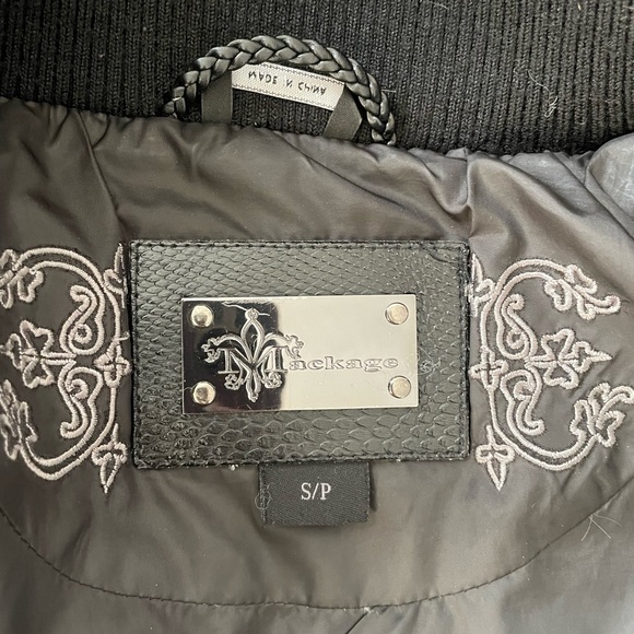 Mackage Down-filled coat with fur trimmed hood - size small - Picture 2 of 10